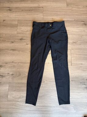 Hue Elastic waistband Black Slim Stretch Pants